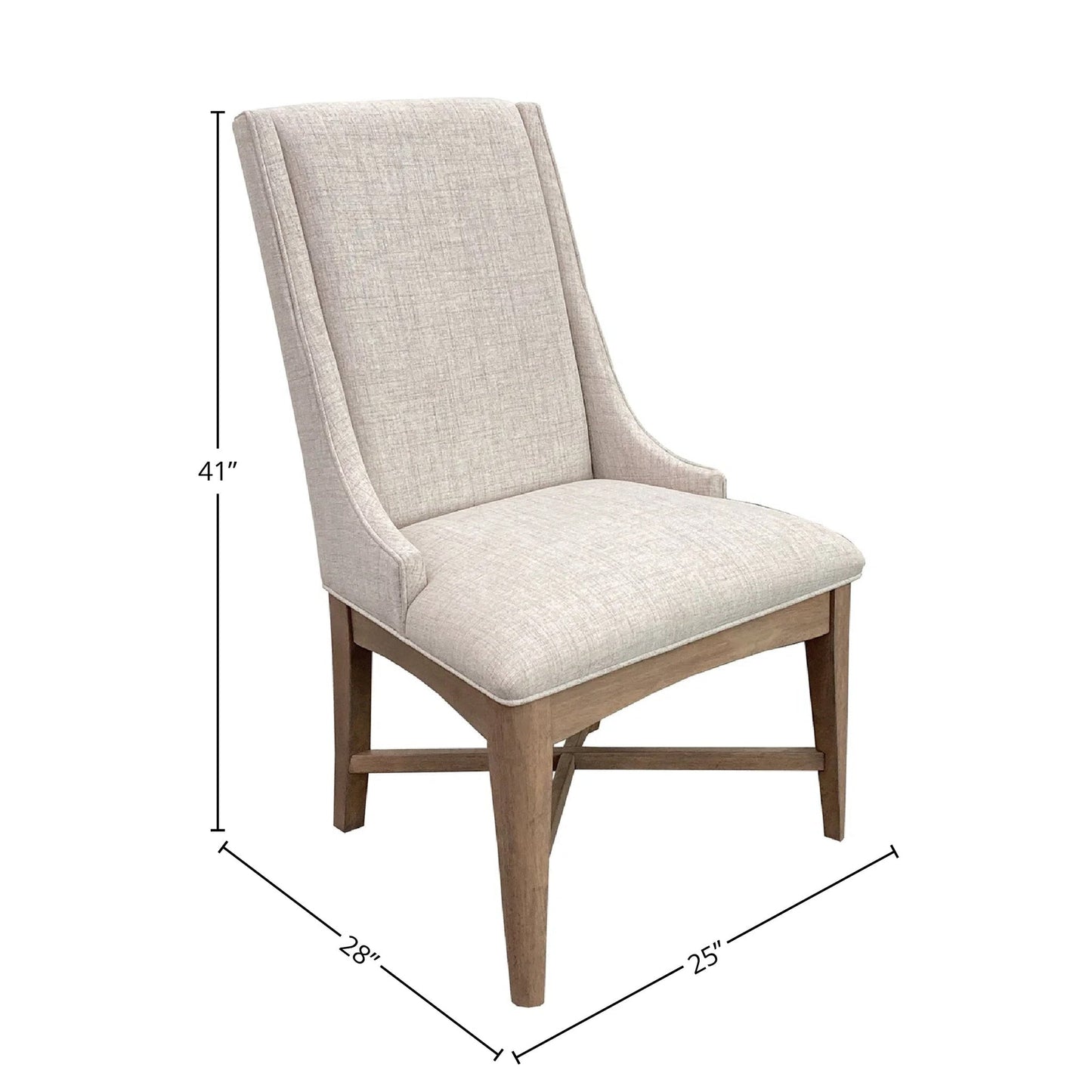 AMERICANA MODERN DINING DINING CHAIR HOST (2/CTN SOLD IN PAIRS)