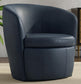 BAROLO - VINTAGE NAVY SWIVEL CLUB CHAIR