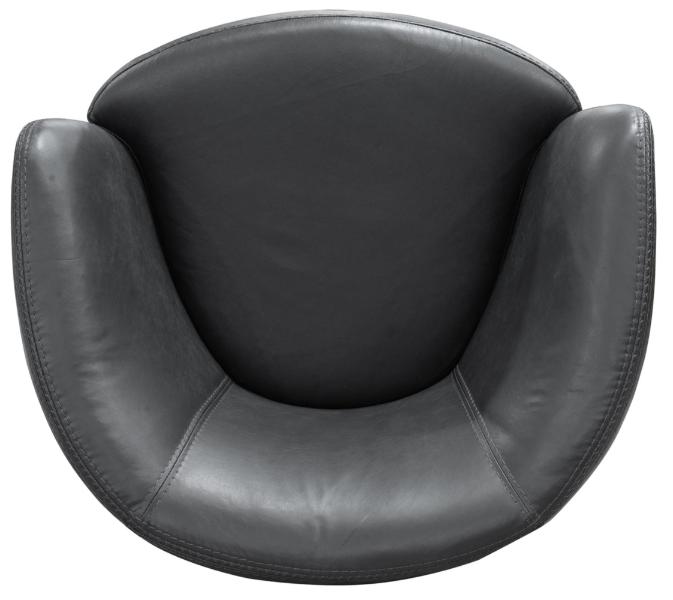 BAROLO - VINTAGE SLATE SWIVEL CLUB CHAIR