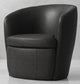 BAROLO - VINTAGE SLATE SWIVEL CLUB CHAIR