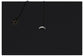 Aero 4-shelf Display Curio Cabinet with LED Lighting Black