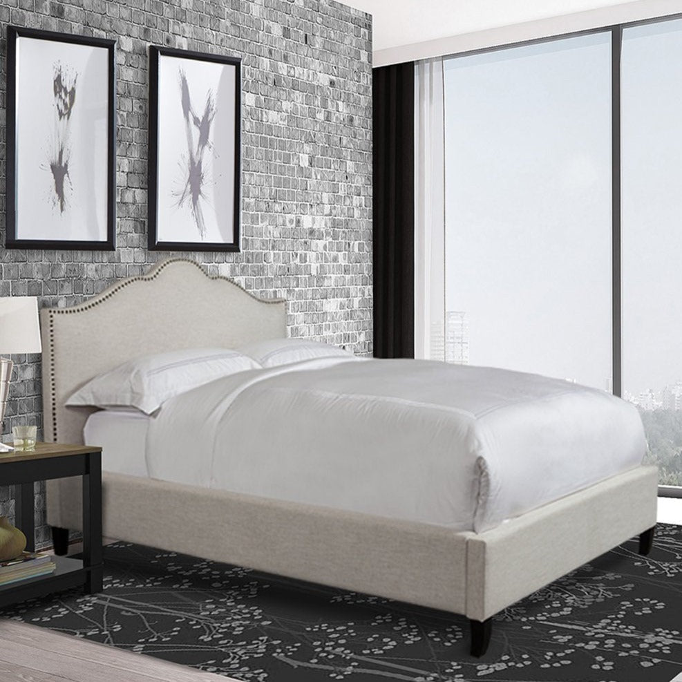 JAMIE - FLOUR KING BED 6/6 (NATURAL)