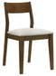 Almonte 5-piece 59-inch Rectangular Dining Set Dark Brown