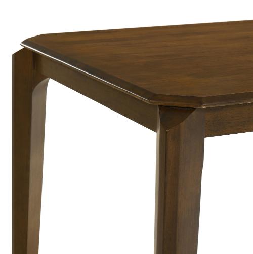 Almonte 5-piece 59-inch Rectangular Dining Set Dark Brown