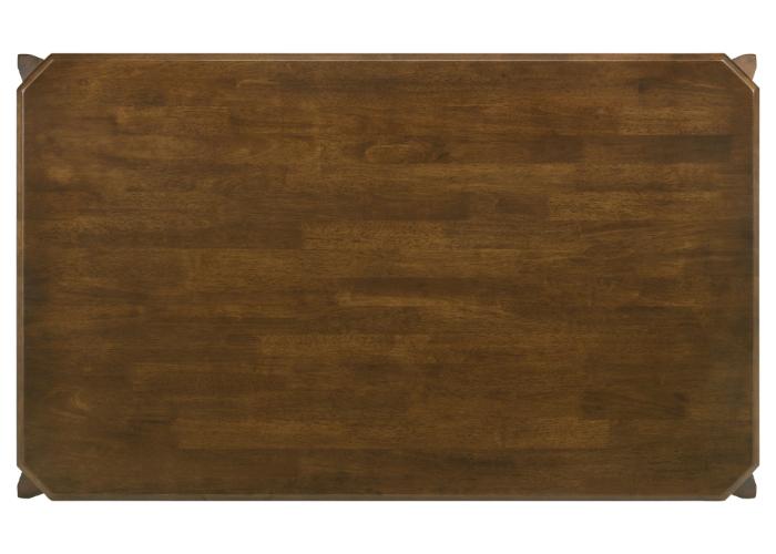 Almonte 7-piece 59-inch Rectangular Dining Set Dark Brown