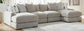 Aslan Court 4-Piece Sofa Pit Sectional