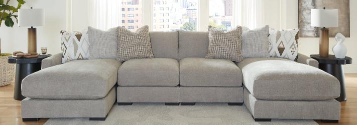Aslan Court 4-Piece Sofa Pit Sectional