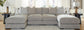 Aslan Court 4-Piece Sofa Pit Sectional