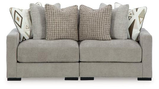 Aslan Court 2-Piece Loveseat Sectional