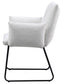 Ackland Upholstered Dining Arm Chair Light Grey (Set of 2)