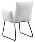 Ackland Upholstered Dining Arm Chair Light Grey (Set of 2)