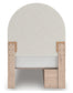 Shapella Twin Upholstered Panel Bed with Storage