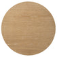 Ottowa 2-piece Round Wood Coffee Table Set Washed Oak