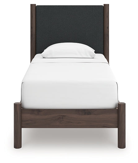 Ashley Express - Pamytta  Upholstered Panel Platform Bed