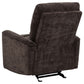 Navarro 3-piece Upholstered Reclining Sofa Set Dark Brown