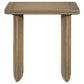 Adina 2-piece Wood Coffee Table Set Distressed Light Brown