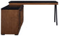 Kallari Credenza with Desk Return